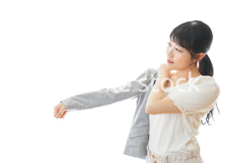 外回りの営業に出かけるキャリアウーマン