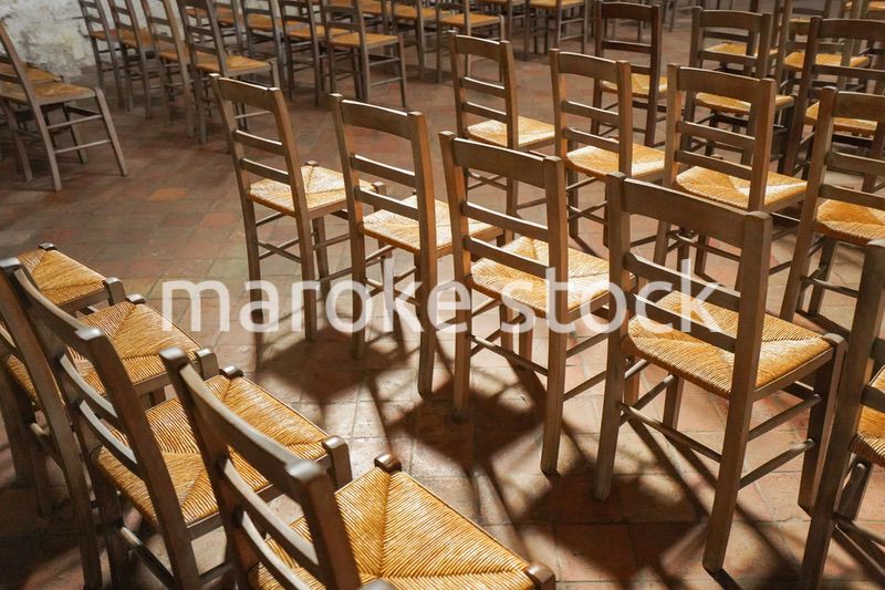 チャペルの椅子