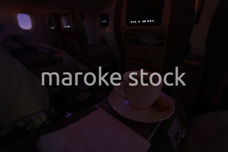 ビジネスクラスの機内サービス