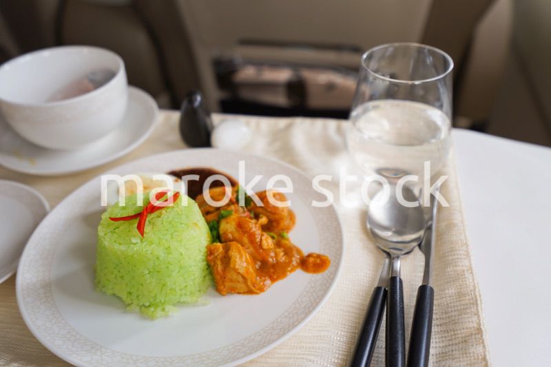 ビジネスクラスの機内サービス