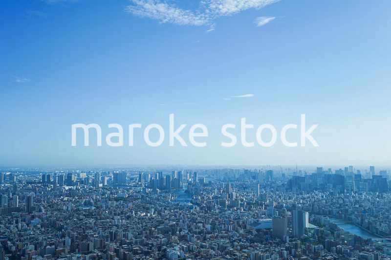 東京の風景・高層ビル群