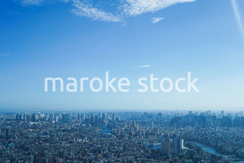 東京の風景・高層ビル群