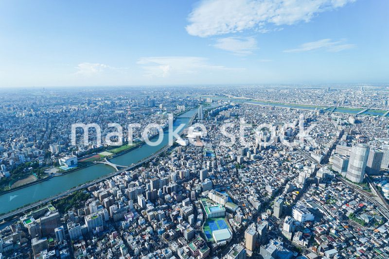 東京の風景・高層ビル群