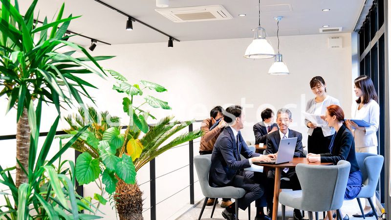 ストックフォト撮影現場