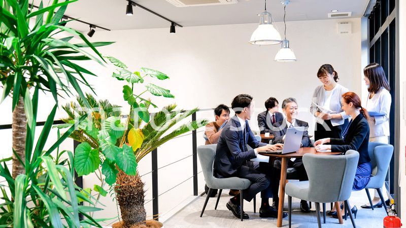 ストックフォト撮影現場