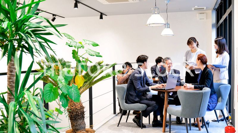 ストックフォト撮影現場