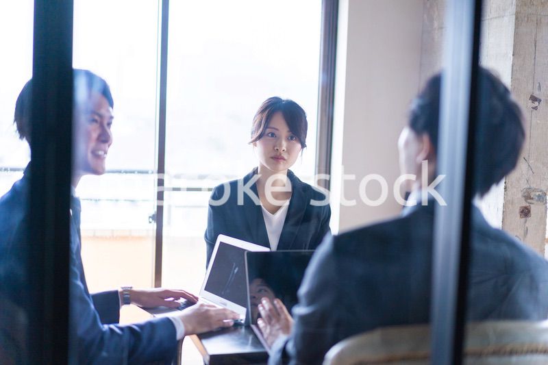 会議をするビジネスパーソン