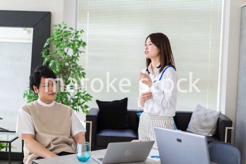 アットホームな雰囲気のオフィス