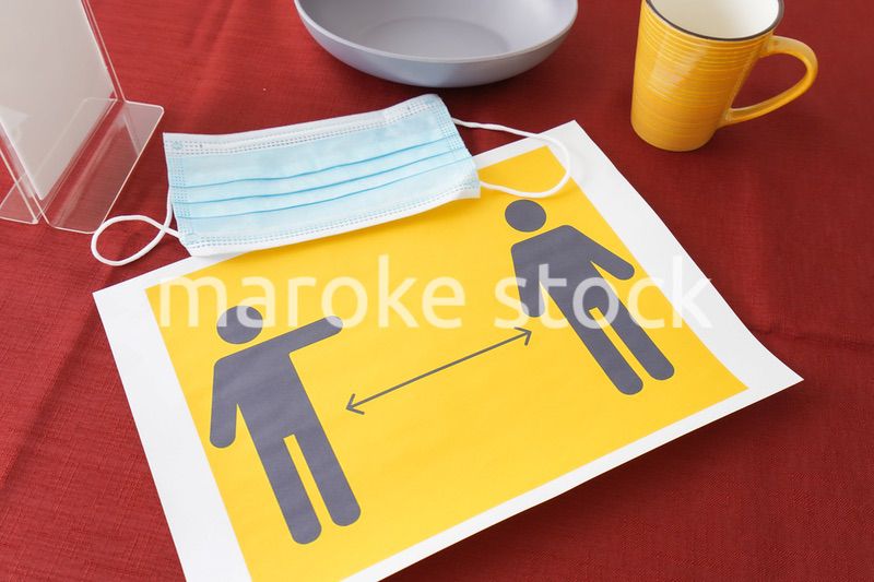 新型コロナウイルスレストランイメージ