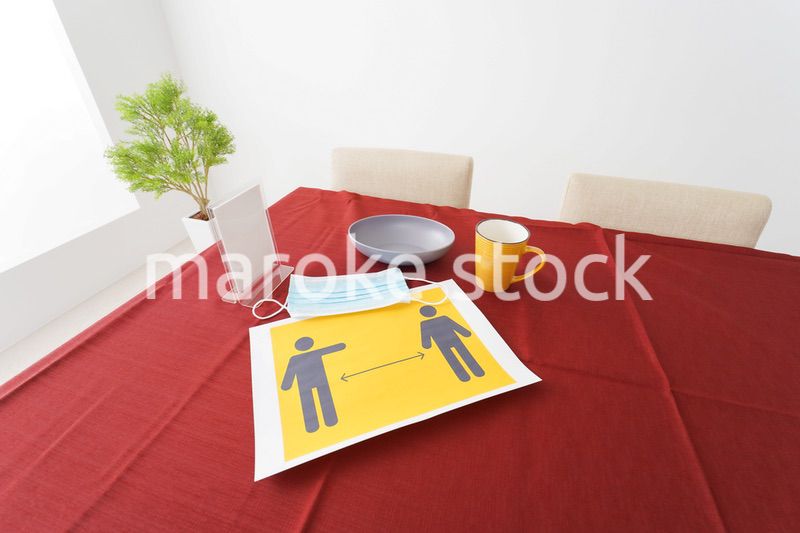 新型コロナウイルスレストランイメージ