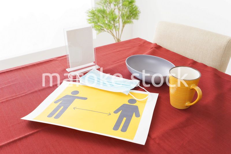 新型コロナウイルスレストランイメージ