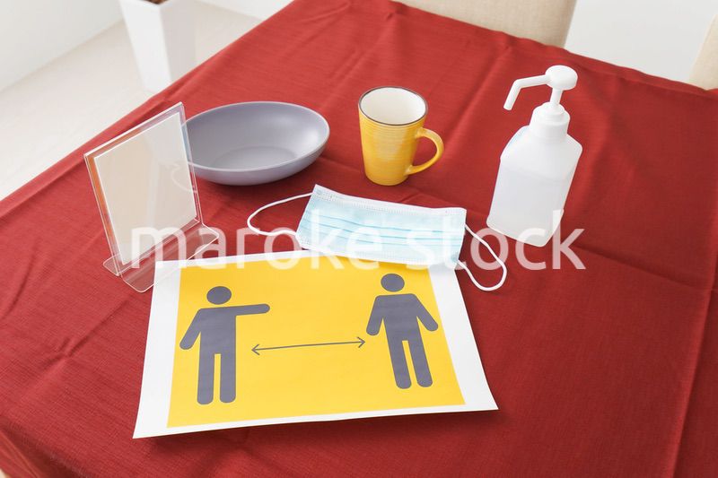 新型コロナウイルスレストランイメージ