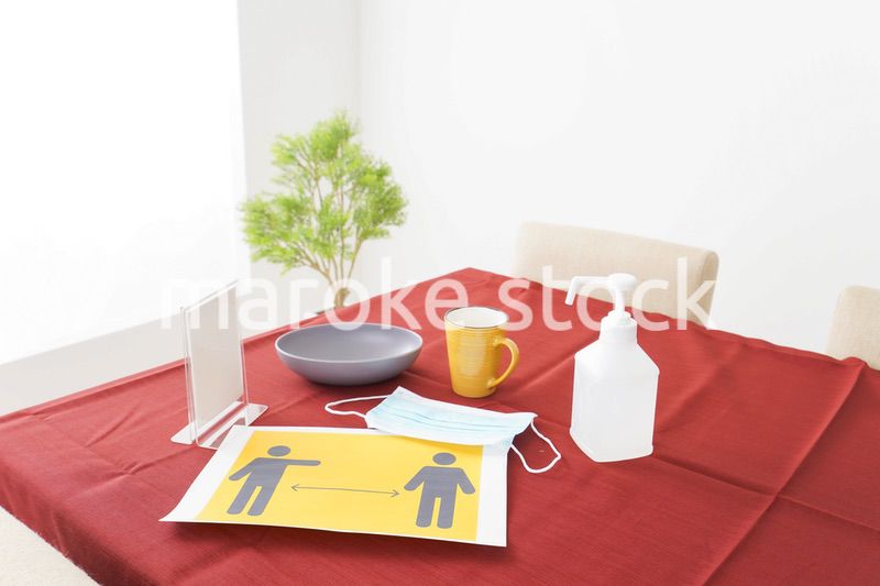 新型コロナウイルスレストランイメージ