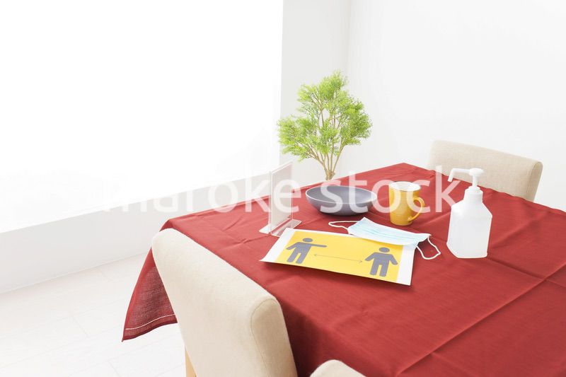 新型コロナウイルスレストランイメージ