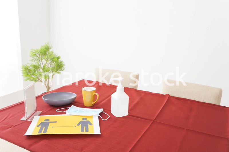 新型コロナウイルスレストランイメージ