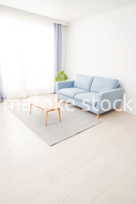 誰もいないシンプルな部屋