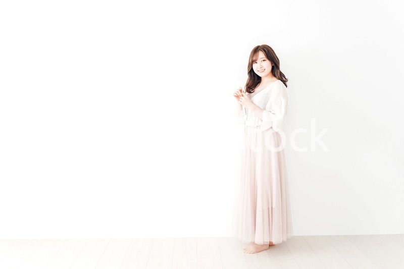 若い女性のポートレートイメージ