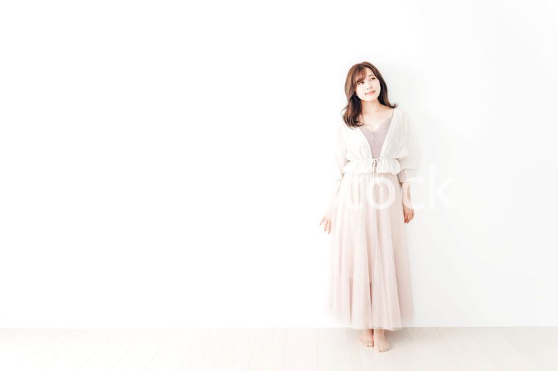 若い女性のポートレートイメージ