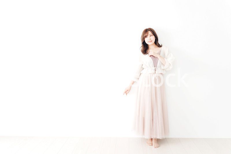 若い女性のポートレートイメージ