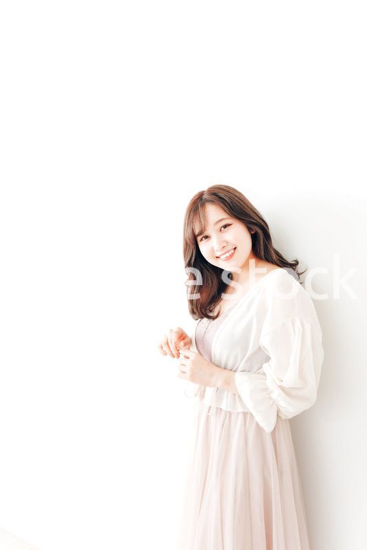 若い女性のポートレートイメージ