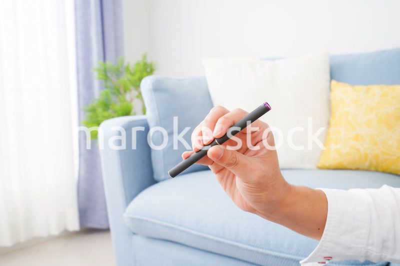 副流煙を嫌う小さな女の子