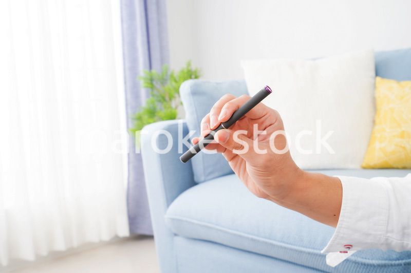 副流煙を嫌う小さな女の子