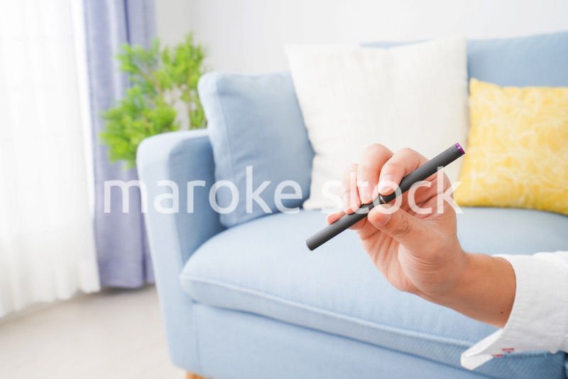 副流煙を嫌う小さな女の子