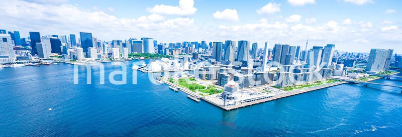 選手村・空撮写真