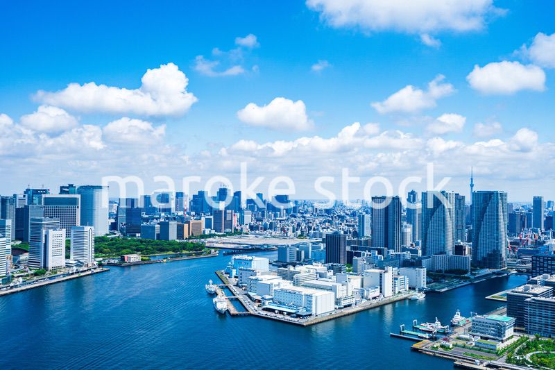 東京 都心部空撮写真