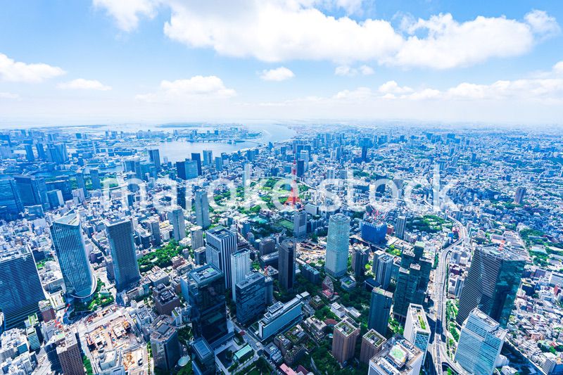 東京タワー・空撮写真