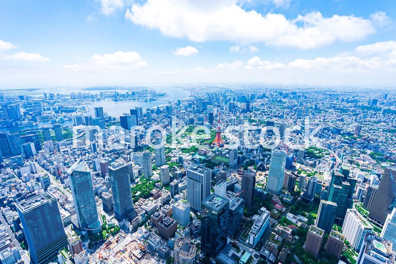 東京タワー・空撮写真