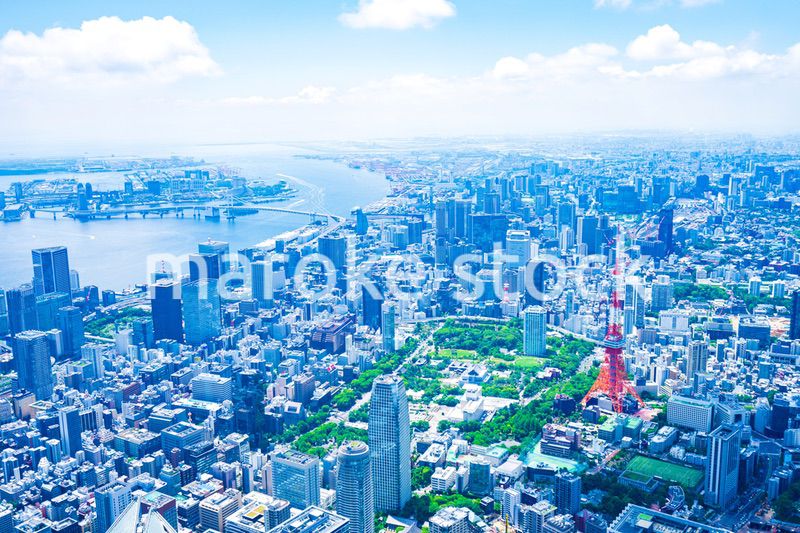 東京タワー・空撮写真