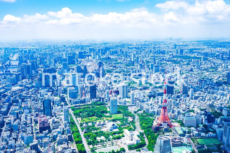 東京タワー・空撮写真