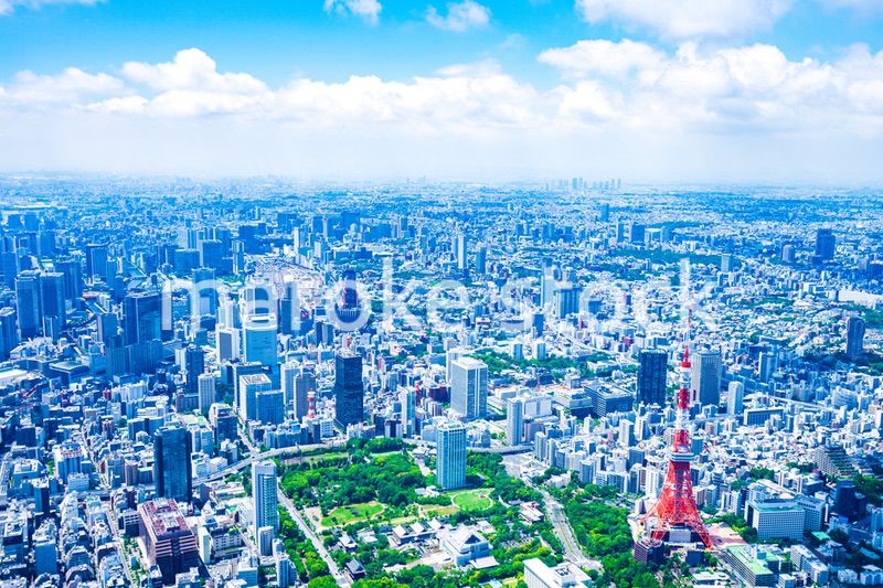 東京タワー・空撮写真