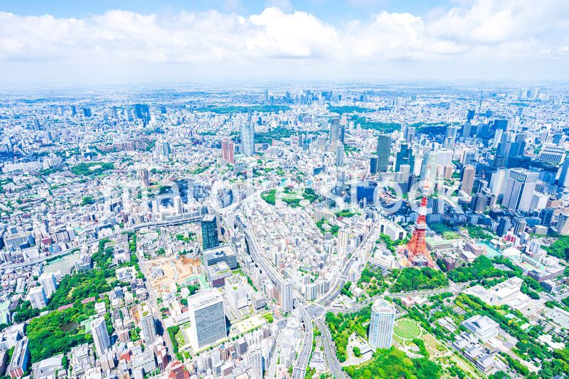 東京タワー・空撮写真