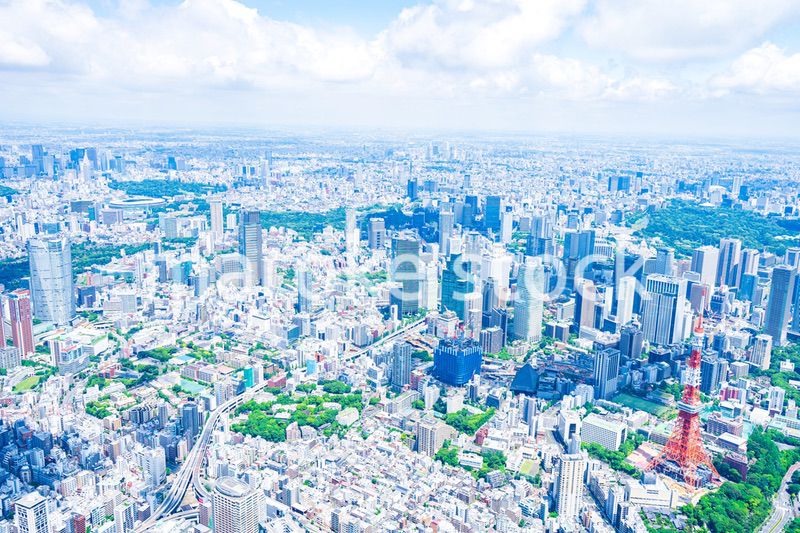 東京タワー・空撮写真