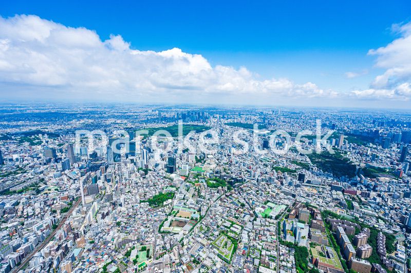 東京 都心部空撮写真