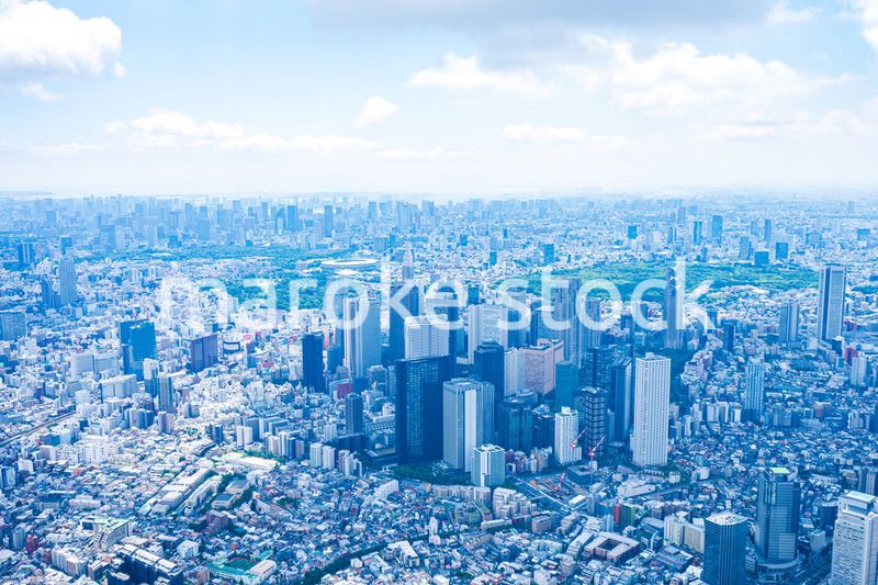 新宿・空撮写真