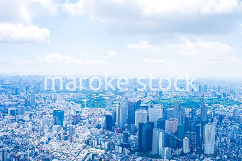 新宿・空撮写真