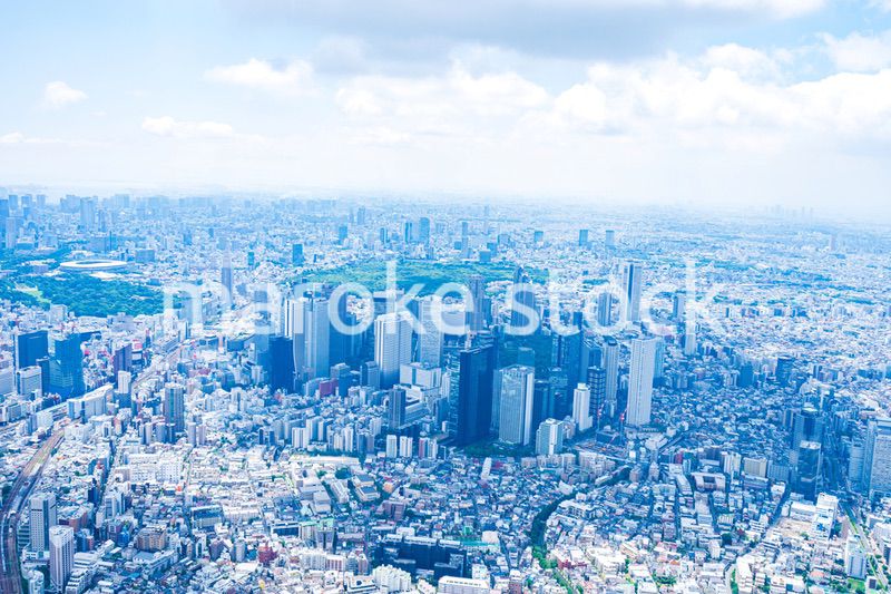 新宿・空撮写真