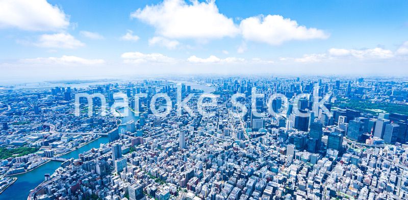 東京ベイエリア・空撮写真