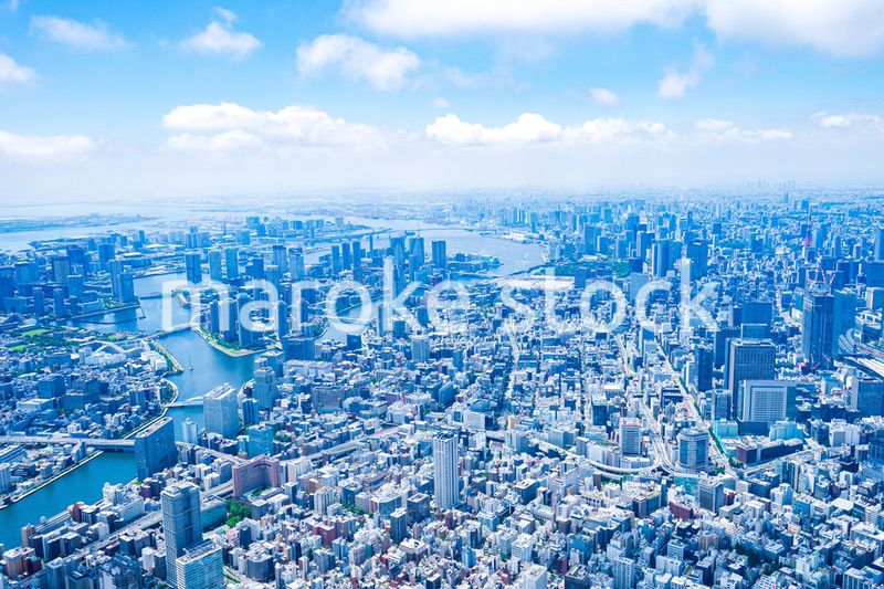 東京ベイエリア・空撮写真