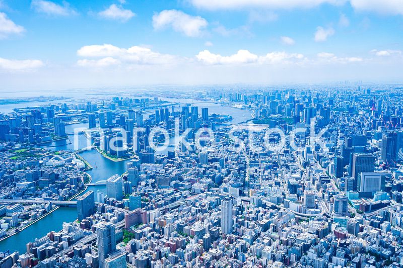 東京ベイエリア・空撮写真
