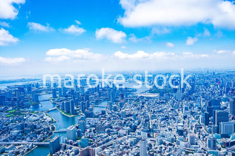 東京ベイエリア・空撮写真