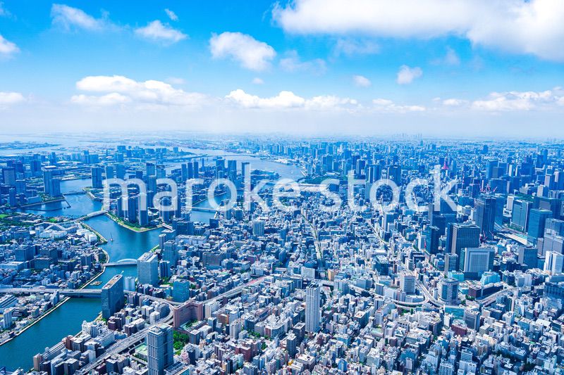 東京ベイエリア・空撮写真
