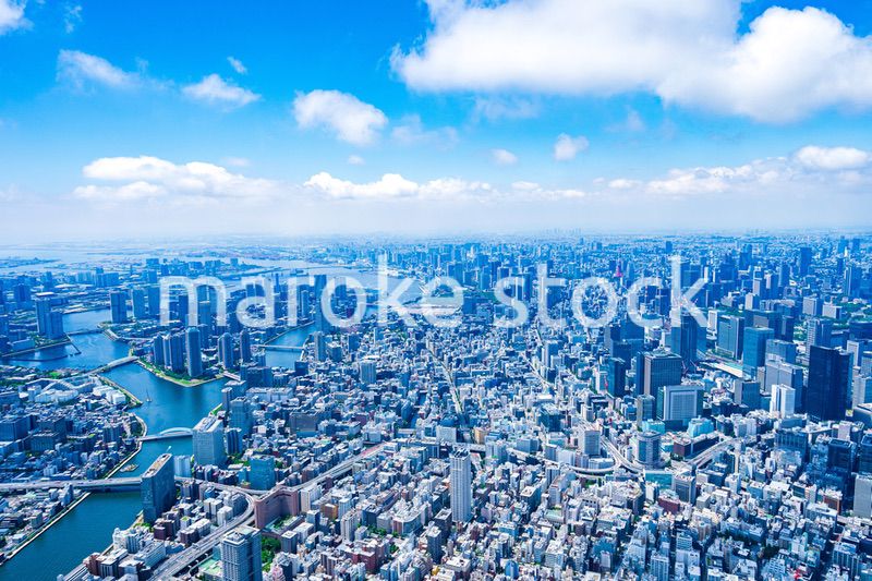 東京ベイエリア・空撮写真
