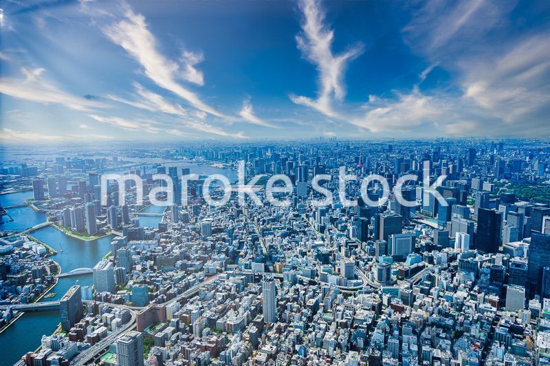 東京 都心部空撮写真