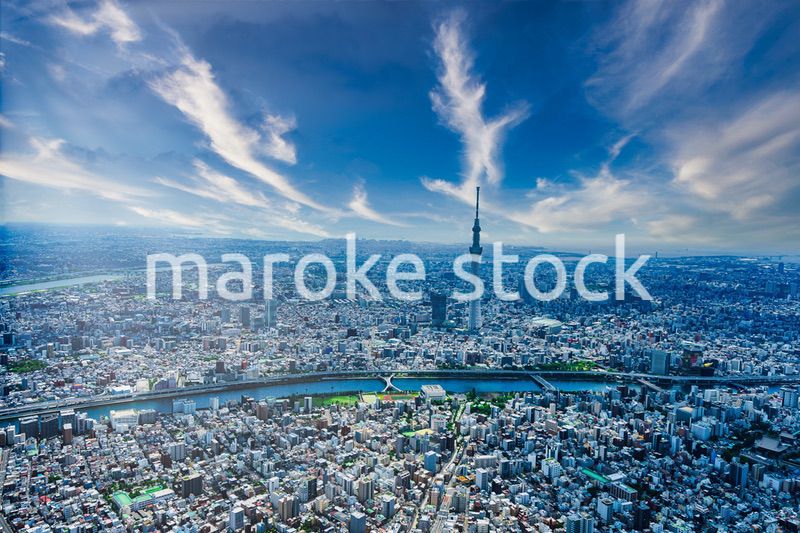 東京 都心部空撮写真