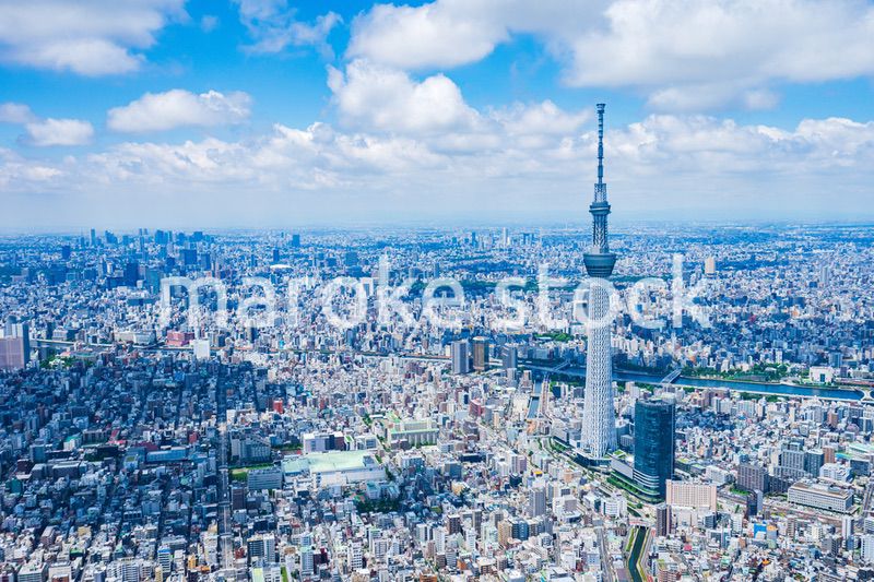 東京 都心部空撮写真