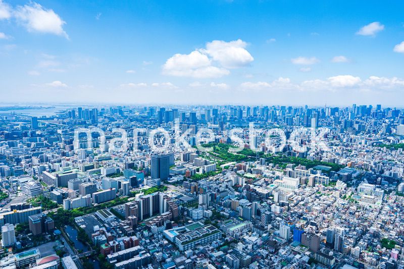 東京 都心部空撮写真
